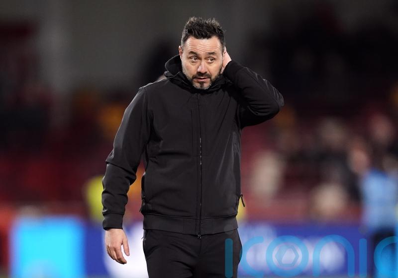 Roberto de Zerbi believes Brighton dropped two points at Brentford