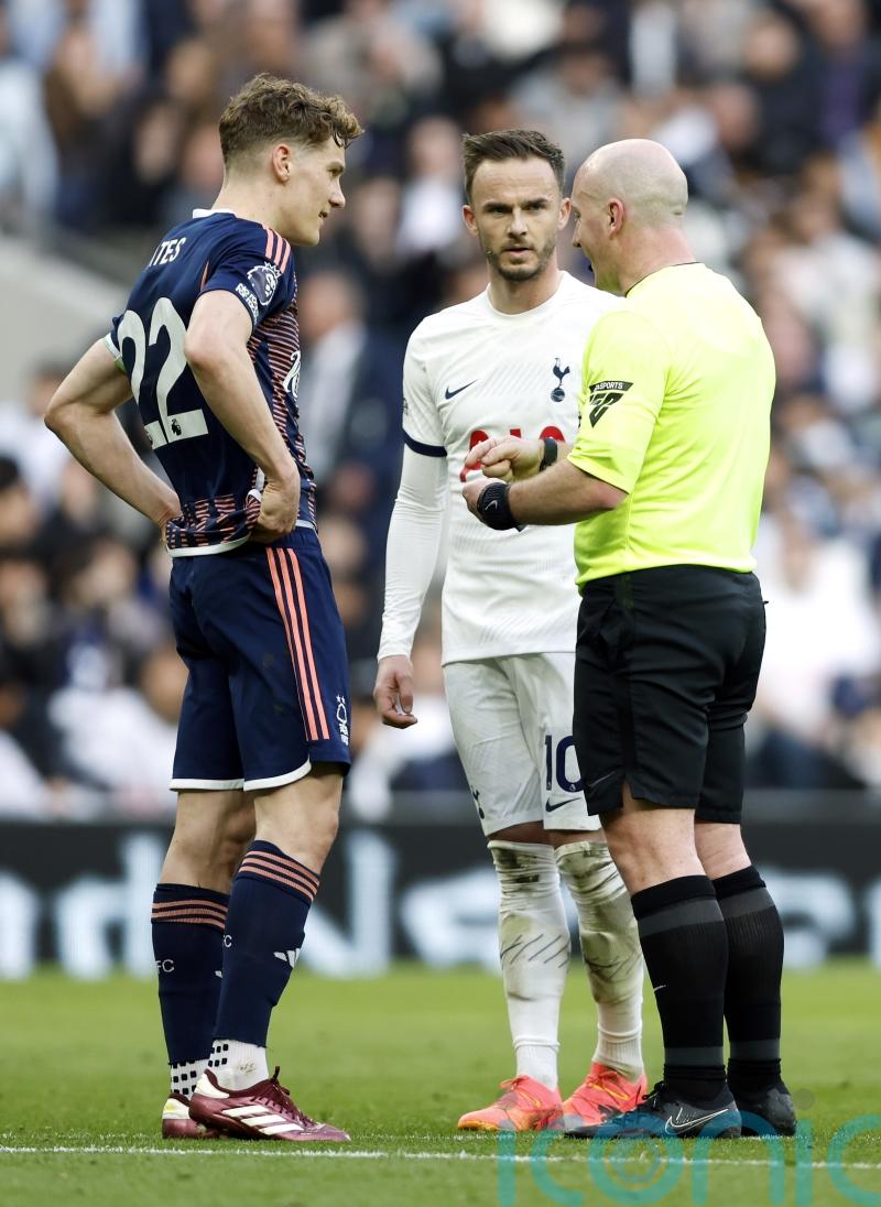 Nuno Espirito Santo wanted James Maddison sent off for Ryan Yates incident