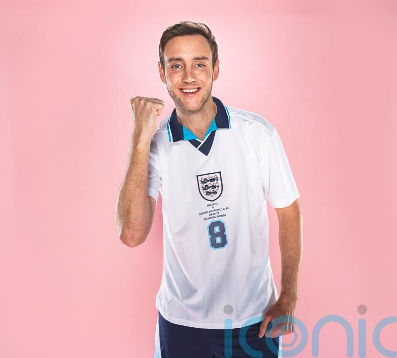 Stuart Broad cherishing opportunity to wear an England shirt again at Soccer Aid