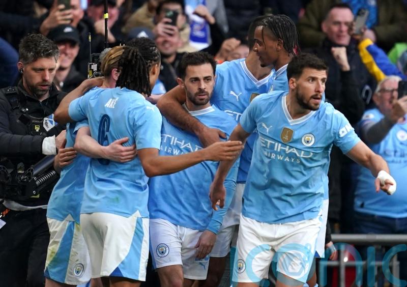 Bernardo Silva atones for midweek penalty miss as Man City reach FA Cup final
