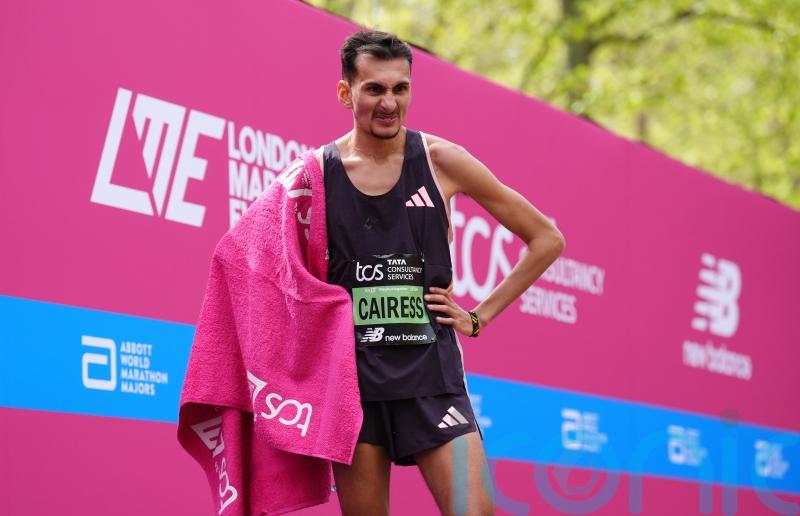 Emile Cairess dedicates impressive London Marathon display to cousin