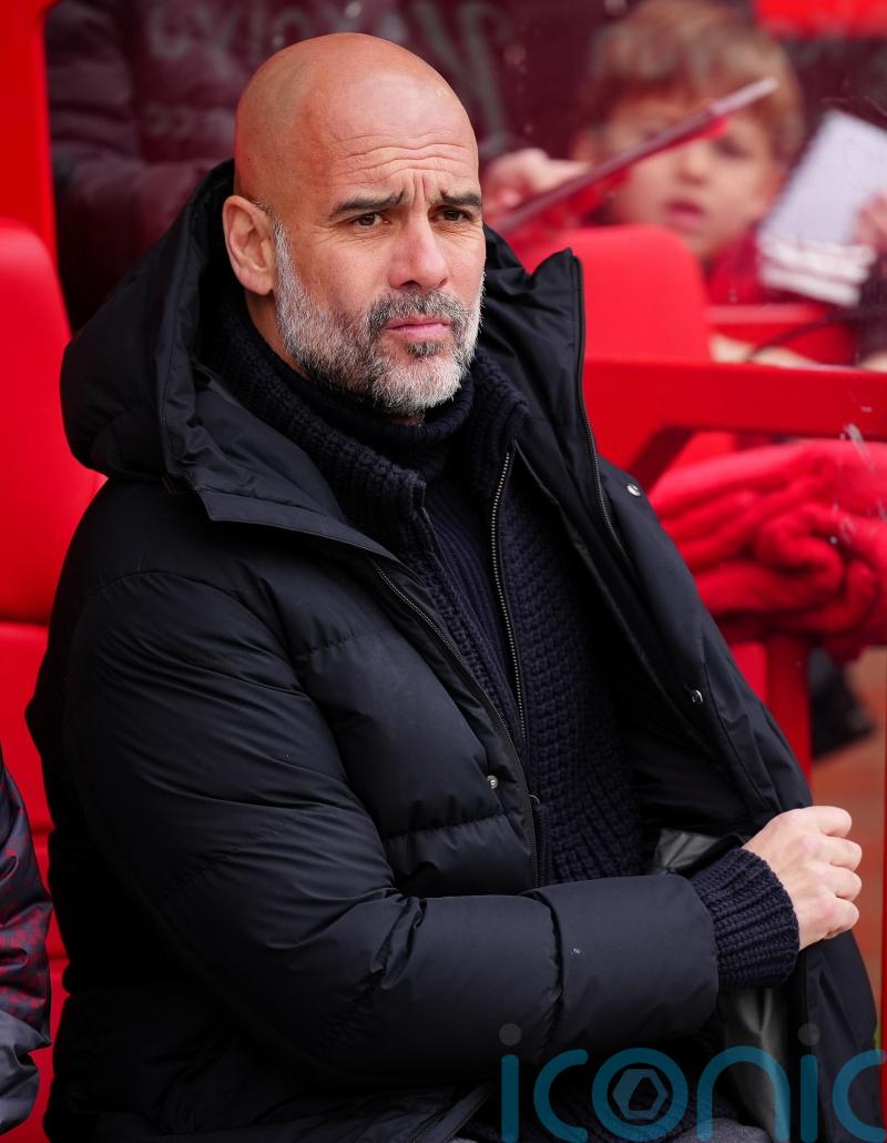 Pep Guardiola: Dry pitch helped &lsquo;so lucky&rsquo; Man City beat Nottingham Forest
