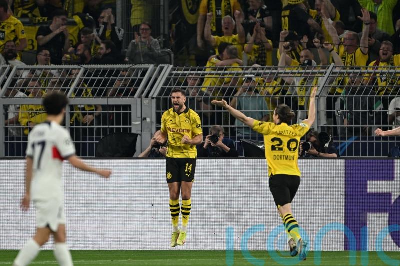 Advantage Borussia Dortmund after Champions League first-leg win over PSG