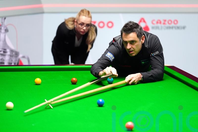 Ronnie O&rsquo;Sullivan claims some refs have it in for him during his Crucible defeat