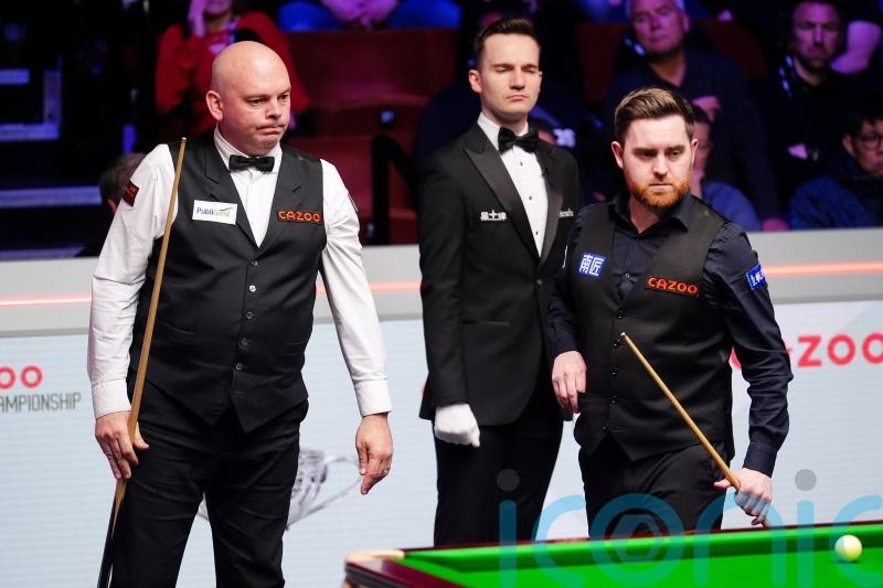 Stuart Bingham and Jak Jones level at 8-8 in World Championship semi-final