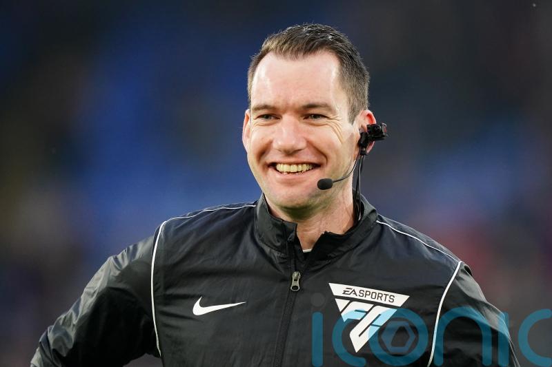 Ref cam footage shows Jarred Gillett turning down Crystal Palace penalty