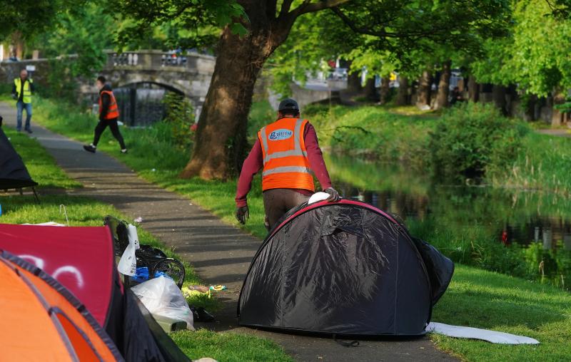 Tents for asylum seekers to be put at Thornton Hall site &lsquo;in near future&rsquo;