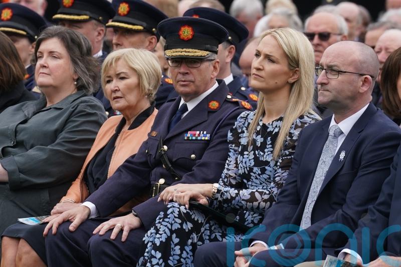 McEntee and Harris honour gardai who died in line of duty at memorial day