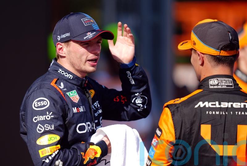 Max Verstappen sees off McLaren challenge to match Ayrton Senna&rsquo;s pole record