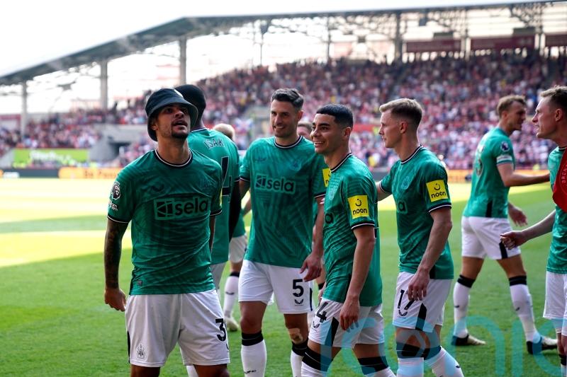 Bruno Guimaraes on target as Newcastle win at Brentford