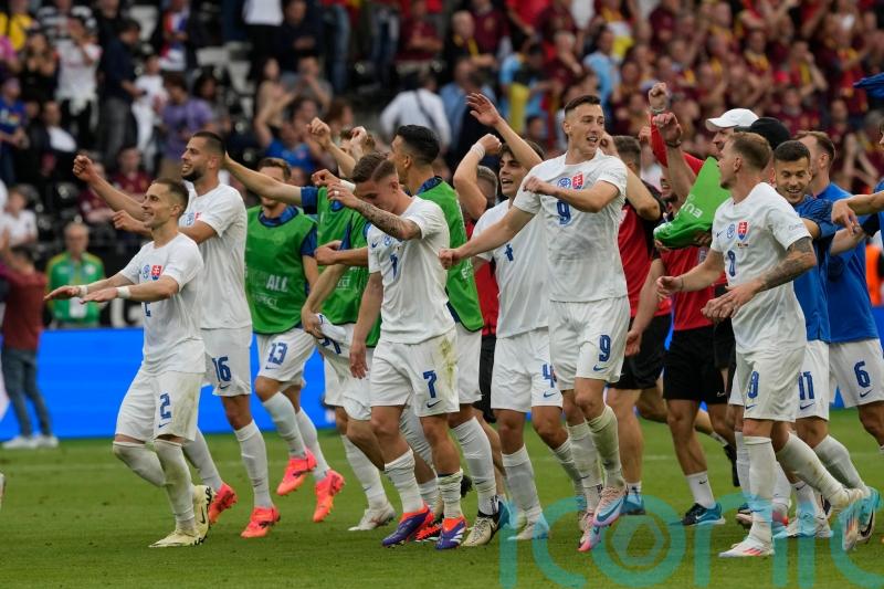 Slovakia stun Belgium with luckless Romelu Lukaku left frustrated