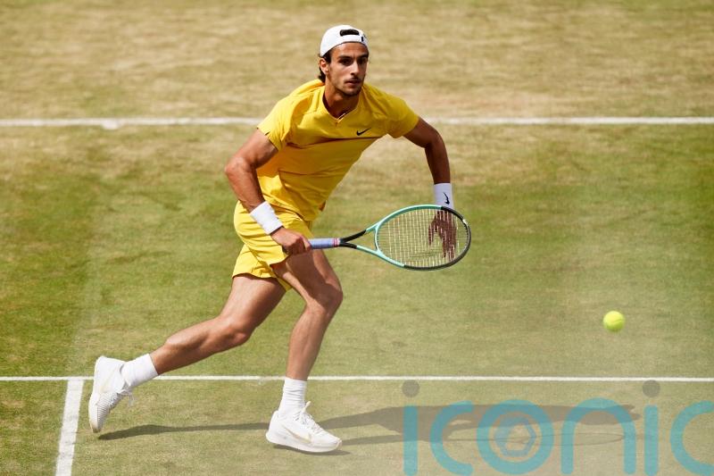 Lorenzo Musetti holds off battling Jordan Thompson to reach final at Queen&rsquo;s