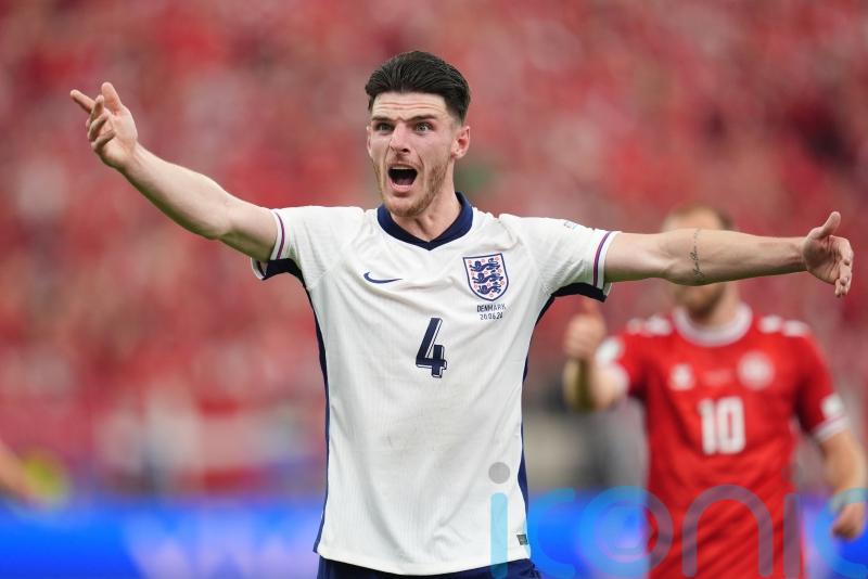 Declan Rice rubbishes suggestions England too tired to make mark at Euro 2024