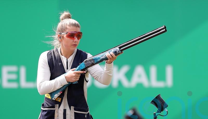 Amber Rutter has eyes on Olympic gold just three months after giving birth