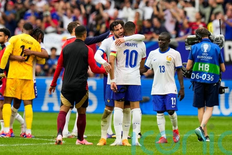 Own goal helps France beat Belgium to book Euro 2024 quarter-finals spot