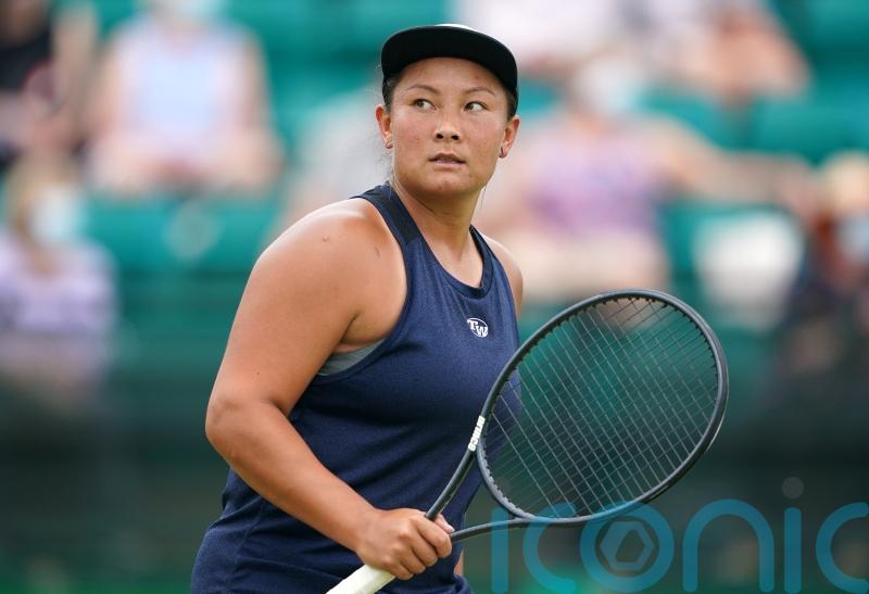 Tara Moore emotional after making Wimbledon return following doping case ordeal