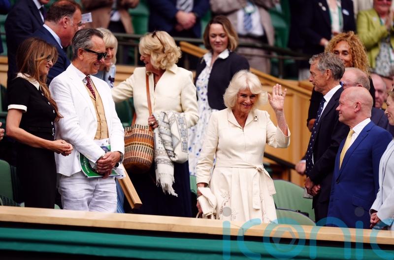 Queen Camilla enjoys surprise &lsquo;escape&rsquo; to Wimbledon