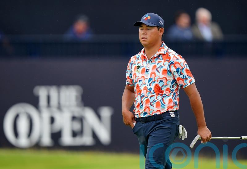 Si Woo Kim makes hole-in-one as Thriston Lawrence surges through field at Open