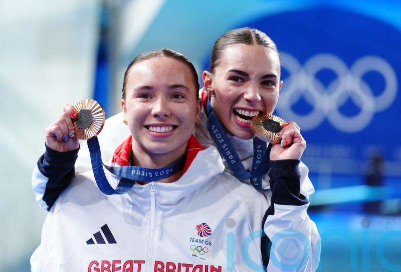 Yasmin Harper and Scarlett Mew Jensen claim GB first medal with diving bronze