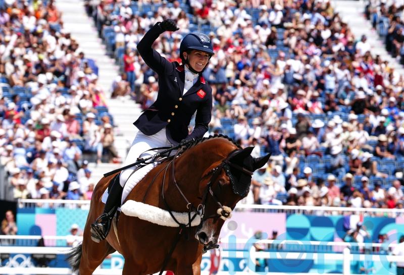 Eventing team land first gold of the Paris Olympics for Great Britain