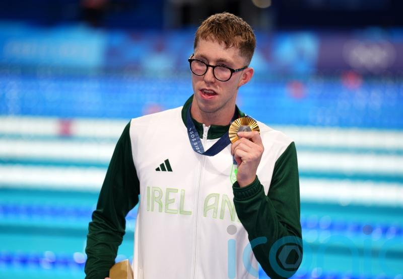 Daniel Wiffen claims stunning gold medal win for Ireland in men&rsquo;s 800m freestyle