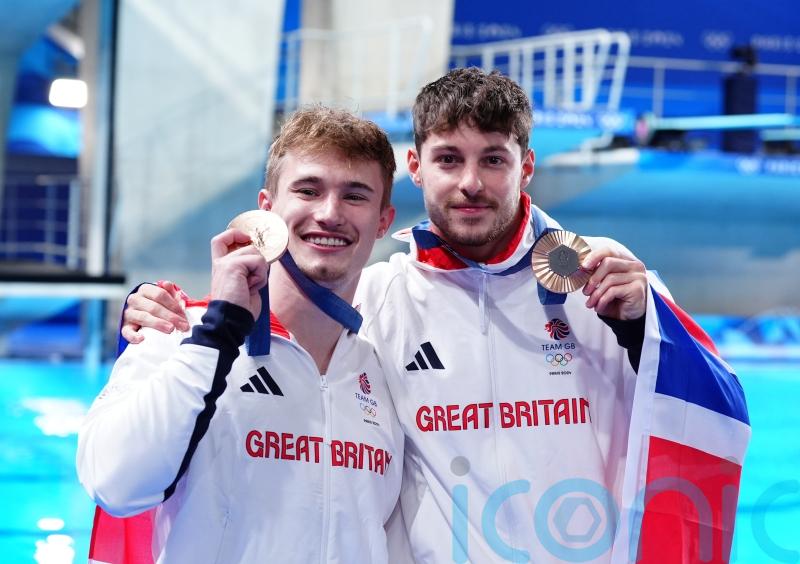 Jack Laugher &lsquo;relief&rsquo; as he and Anthony Harding secure bronze with final dive