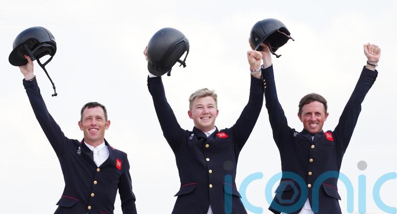 &lsquo;Best day ever&rsquo; &ndash; sister celebrates Harry Charles&rsquo;s jumping team gold