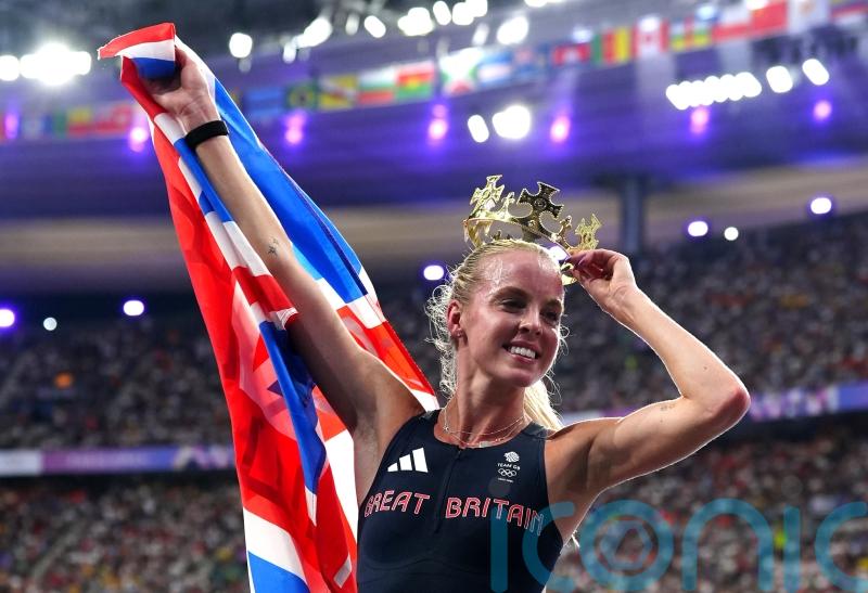 Keely Hodgkinson says &lsquo;I deserved this&rsquo; after storming to 800m Olympic gold