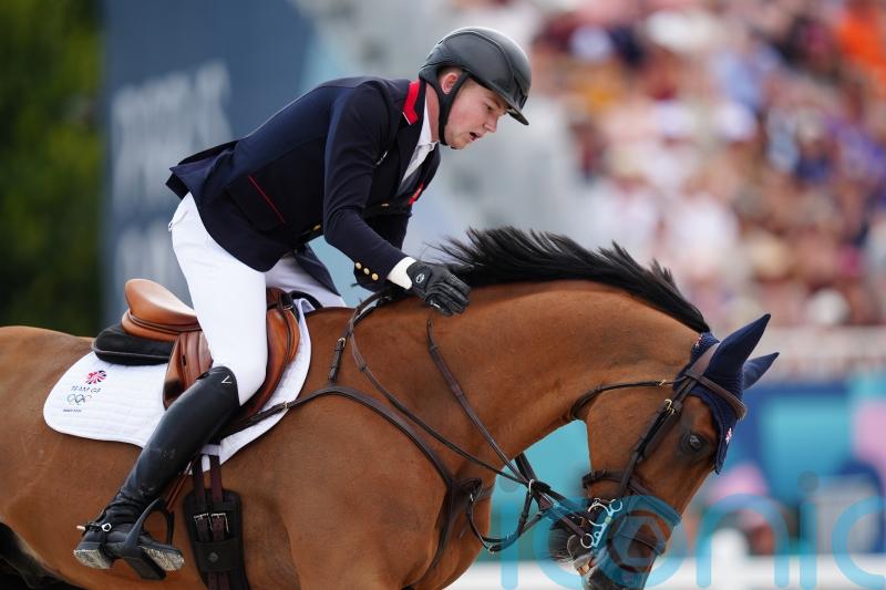 Harry Charles out of jumping final after horse suffers &lsquo;small overreach&rsquo;