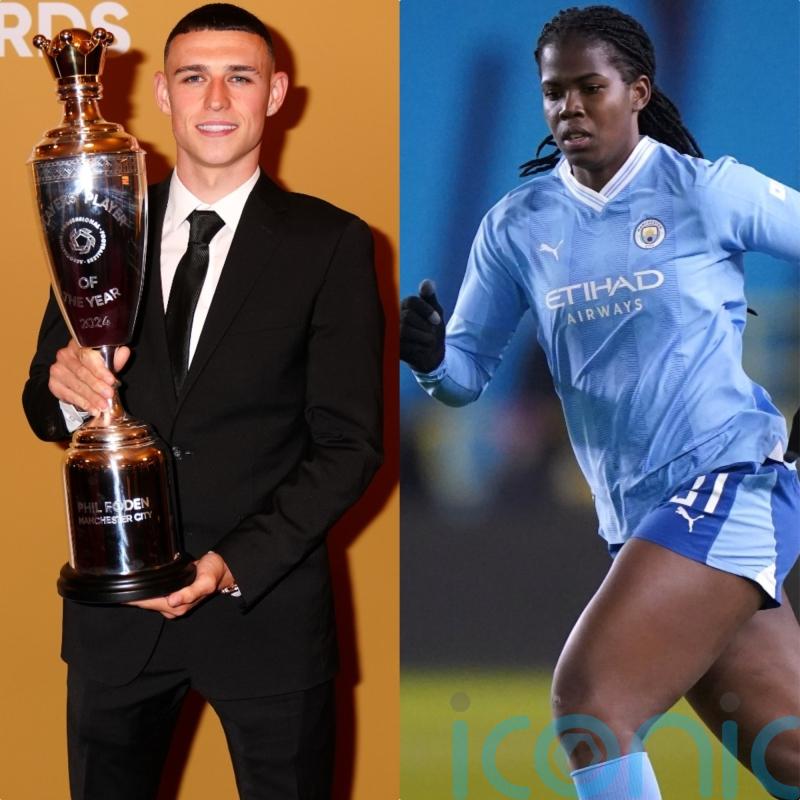 Phil Foden and Khadija Shaw win PFA player of the year awards
