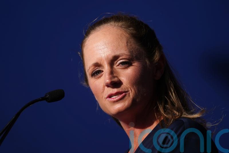 Stacy Lewis insists &lsquo;hungry&rsquo; United States not feeling pressure at Solheim Cup