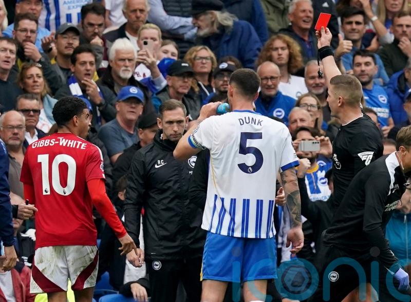 Forest unhappy with Morgan Gibbs-White dismissal in dramatic Brighton draw