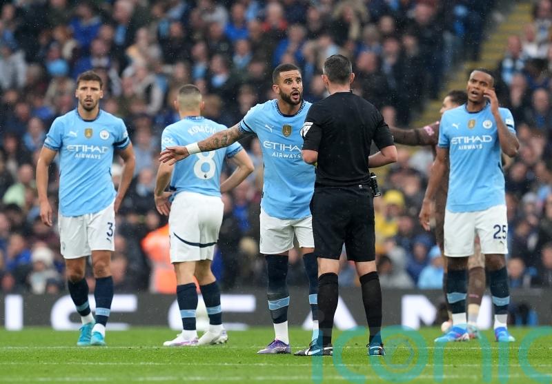 Kyle Walker explains frustration with ref Michael Oliver over Arsenal equaliser