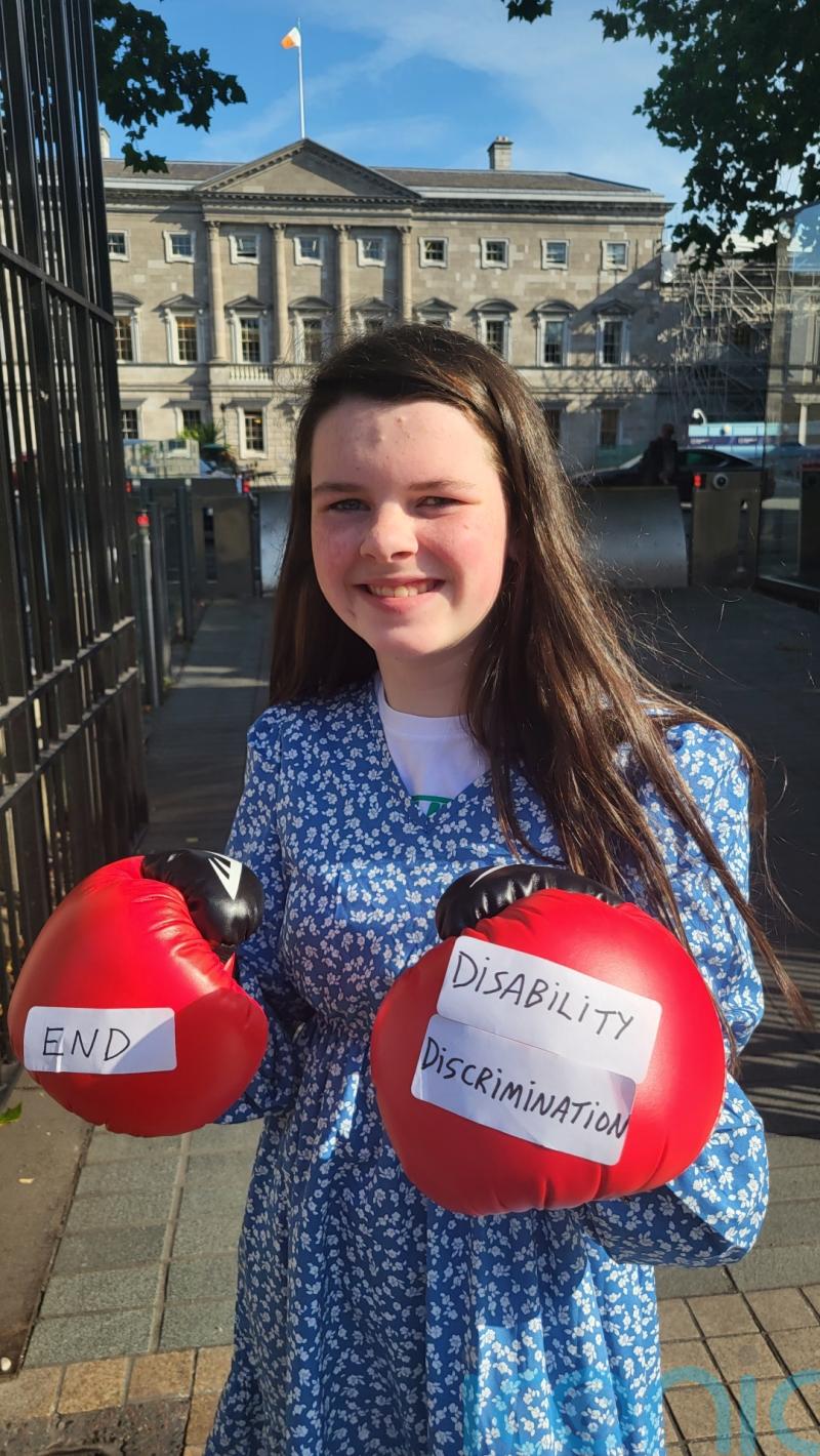 Girl to tell Dail protest Ireland an embarrassment on child disability services