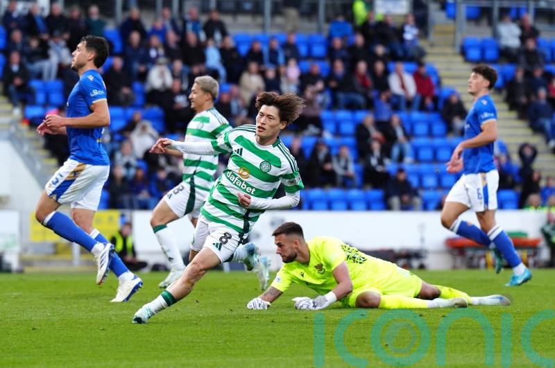 Kyogo Furuhashi scores brace as Celtic thrash sorry St Johnstone
