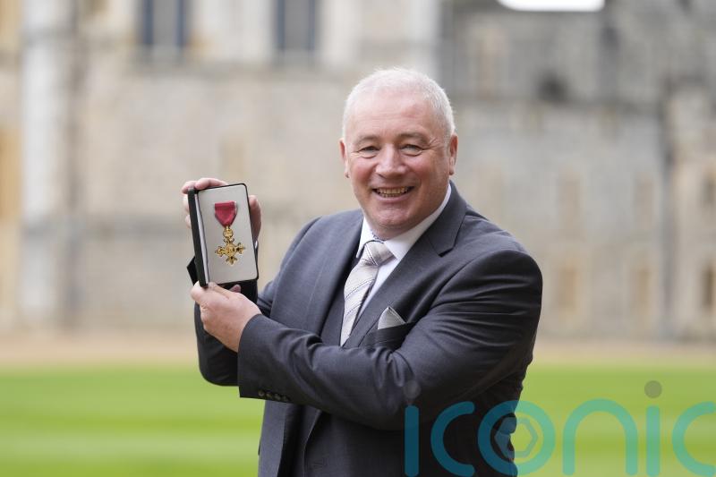 Ally McCoist says getting OBE from William is highlight of career