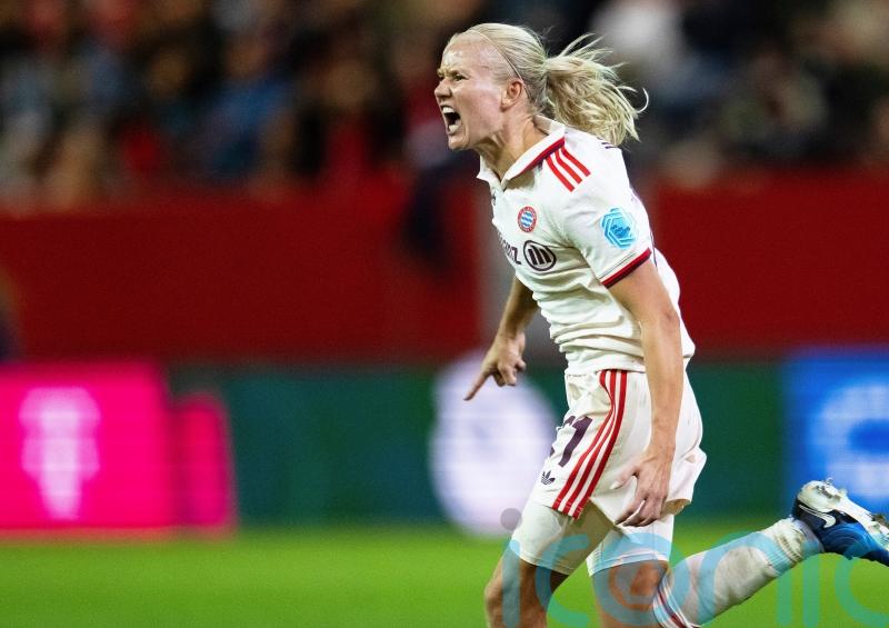 Pernille Harder nets late hat-trick as Bayern Munich thrash Arsenal