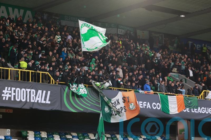 Man arrested following disorder at Larne clash with Shamrock Rovers in Belfast