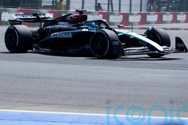 George Russell crashes in Mexico practice as Max Verstappen hit by engine issues