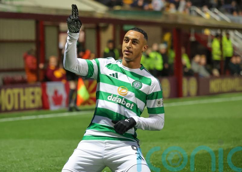 Celtic striker Adam Idah awaiting scan results on ankle injury