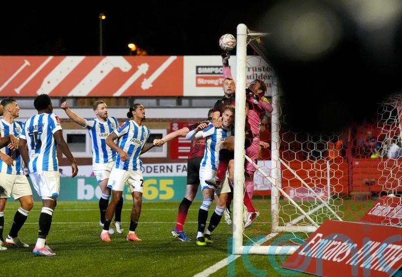 Tamworth stun Huddersfield in FA Cup after Chris Maxwell own goal