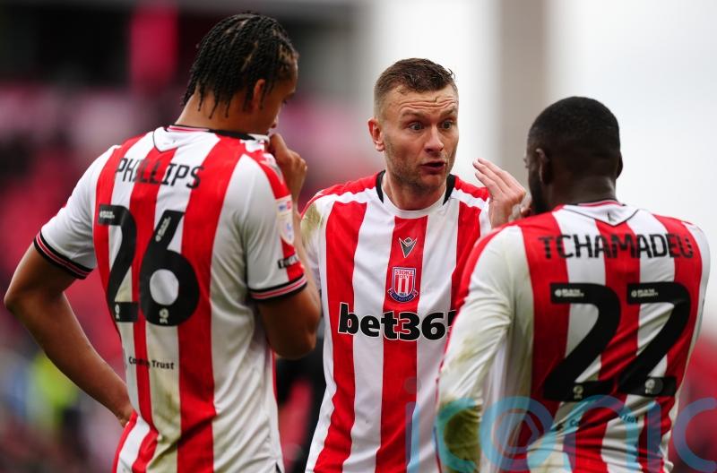 Stoke captain Ben Gibson heads in late winner to see off Derby
