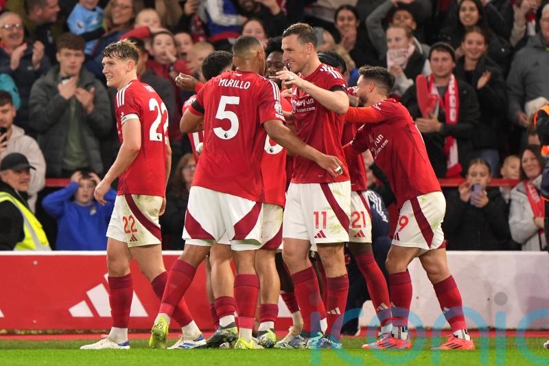 Nottingham Forest climb to third with emphatic win over 10-man West Ham