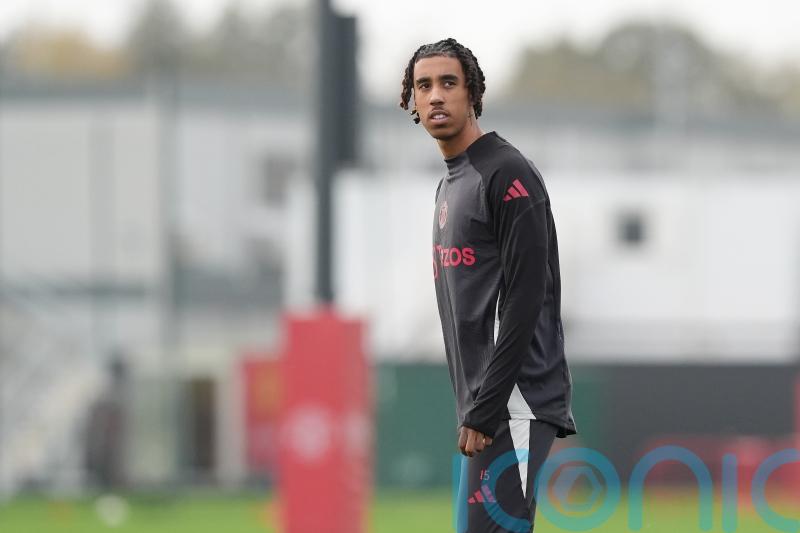Leny Yoro returns to training with Manchester United after three-month absence