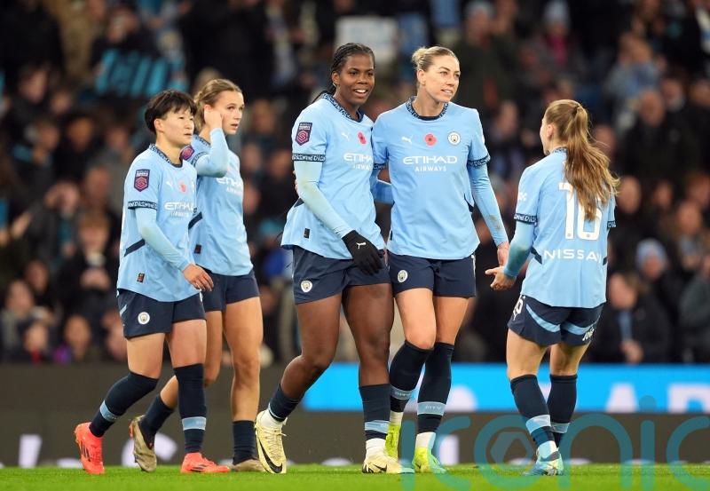 Khadija Shaw hits hat-trick as Manchester City crush Tottenham in WSL