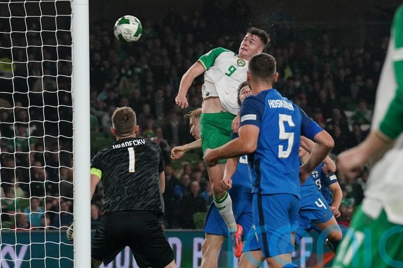 Evan Ferguson vows to battle through negativity with Republic of Ireland
