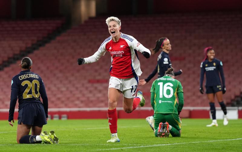 Lina Hurtig caps a satisfying night of Champions League progress for Arsenal