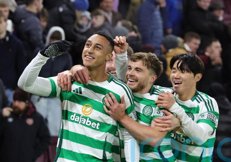 Strong second-half display at Hearts takes Celtic three points clear at the top