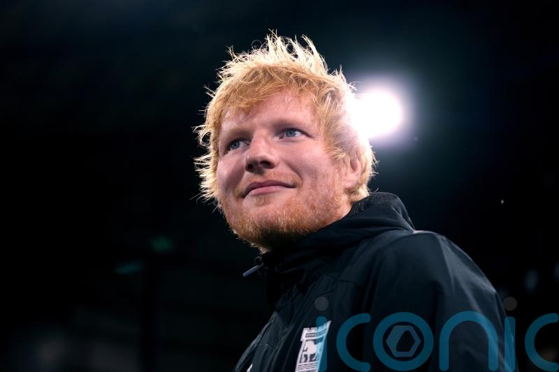Ed Sheeran apologises for gatecrashing Ruben Amorim&rsquo;s Sky Sports interview