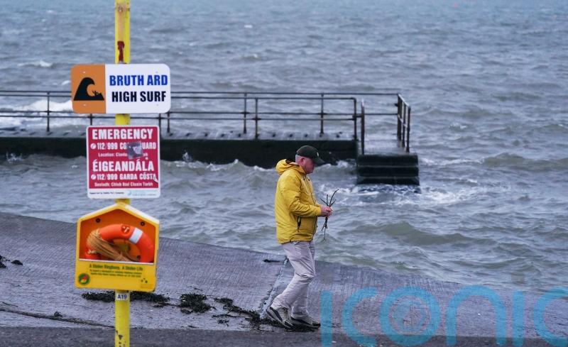 Storm Darragh: Almost 400,000 without power in Irish Republic